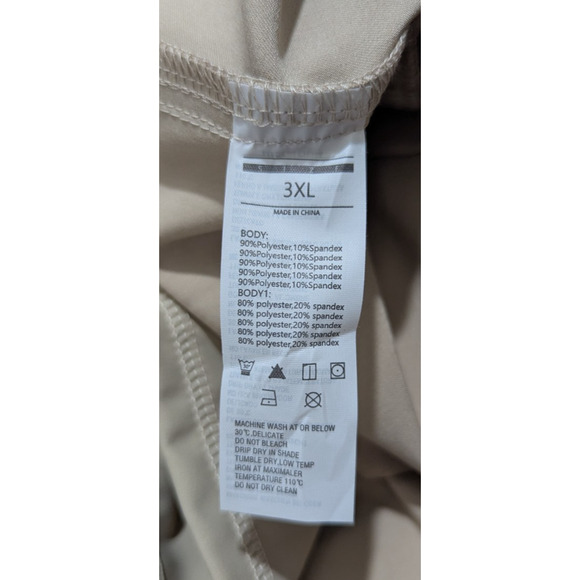 New Mivei sz 3XL Cargo athletic Mini Skirt Skort shorts underneath pull on 2091 - Picture 5 of 5